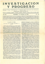Investigación y Progreso