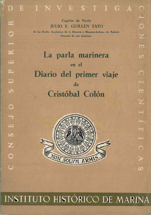 La parla marinera en el primer viaje de Cristóbal Colón
