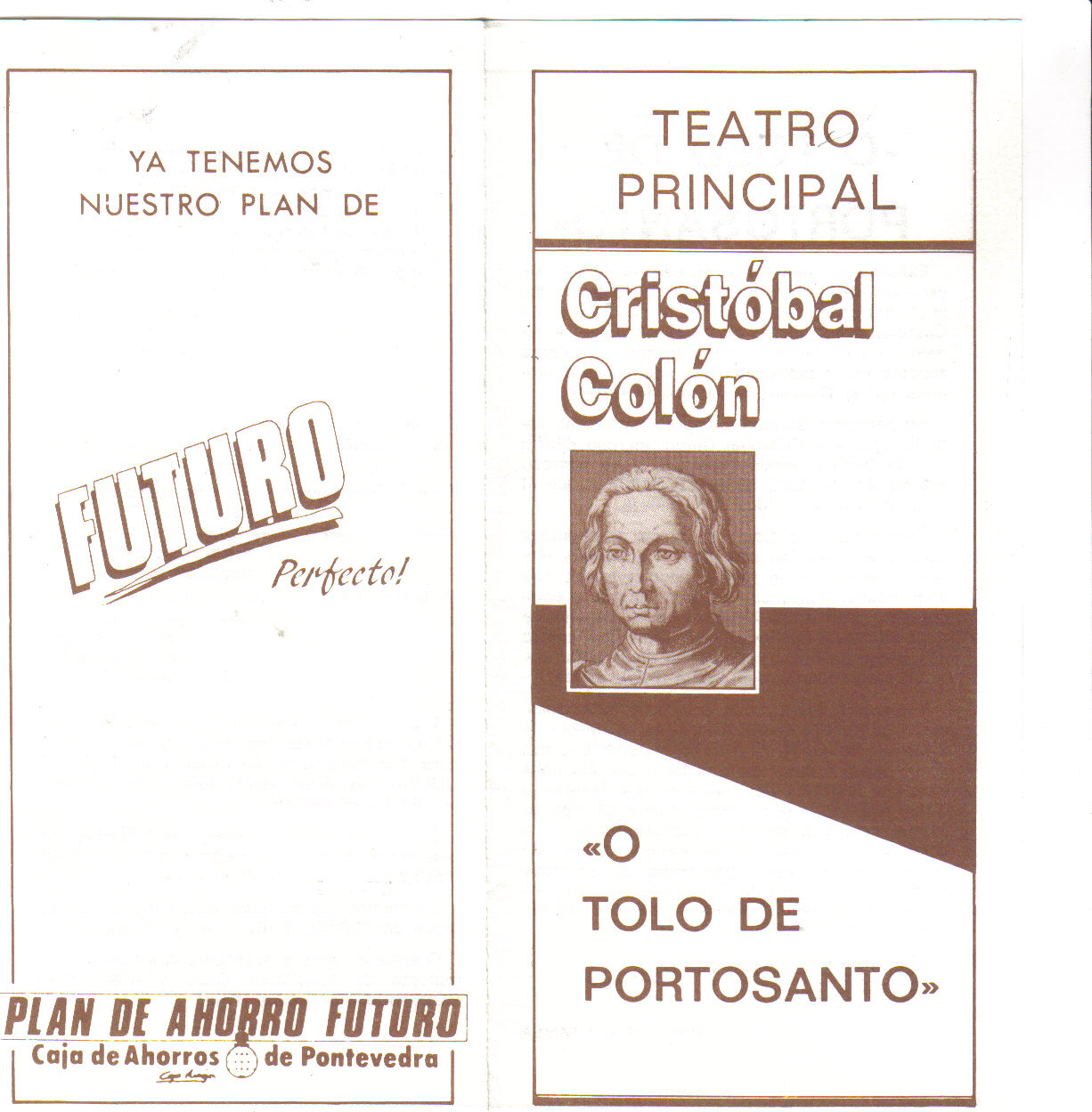 O tolo de Portosanto – obra teatral – Xosé Lois Vila Fariña