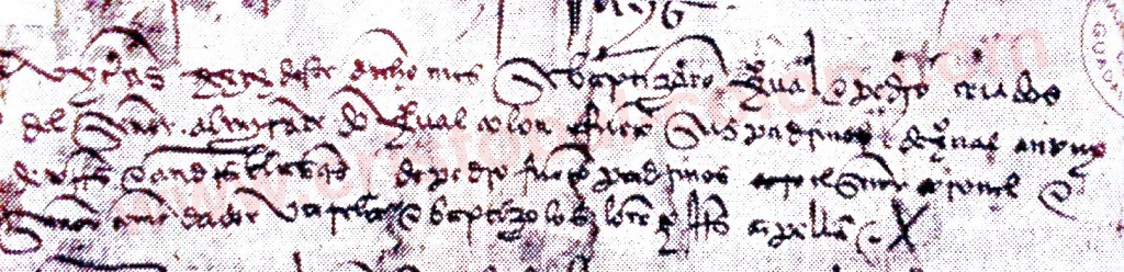 El bautizo de los indios Cristóbal y Pedro en Guadalupe