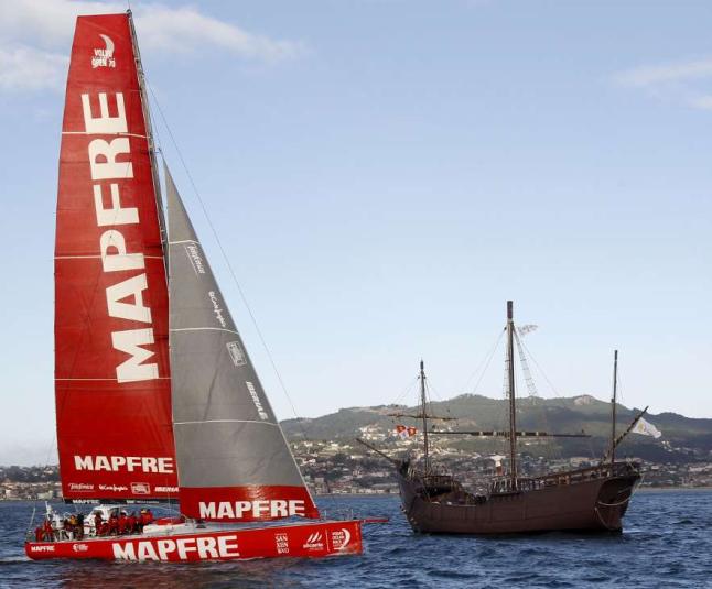 El “Mapfre”, tras los pasos de Cristóbal Colón